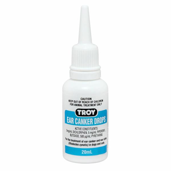 Cat Health |   Troy Ear Canker Drops 20Ml Cat Cat Health