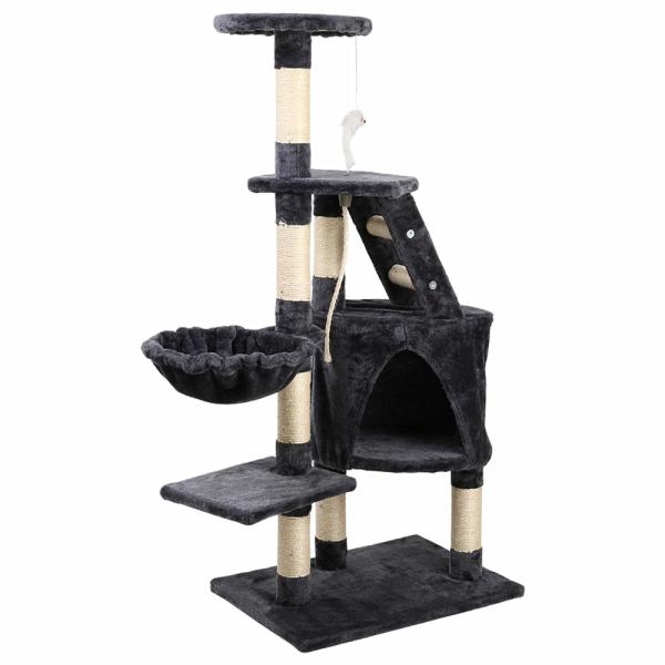 Cat Scratching Post |   I.Pet Cat Tree 120Cm Tower Scratching Post Scratcher Wood Condo House Bed Toys Cat Cat Scratching Post