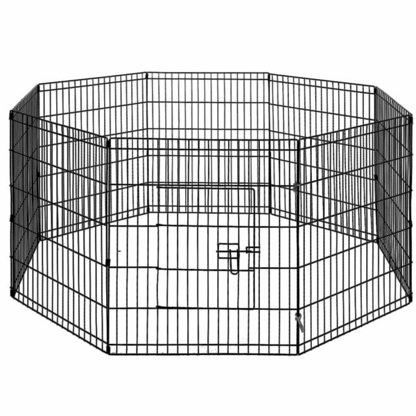 Dog & Puppy Training & Behaviour |   I.Pet 30" 8 Panel Dog Playpen Pet Fence Exercise Cage Enclosure Play Pen Dog Dog & Puppy Training & Behaviour