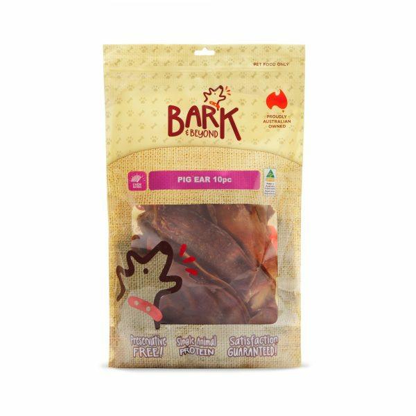 Dog Food & Treats |   Bark & Beyond Pig Ears Dog Treats 10Pk Dog Dog Food & Treats