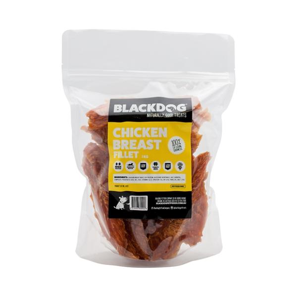 Dog Food & Treats |   Blackdog Chicken Breast Fillet 120G Dog Dog Food & Treats