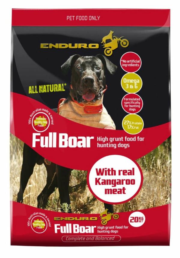 Dog Food & Treats |   Enduro Full Boar 20Kg Dog Dog Food & Treats