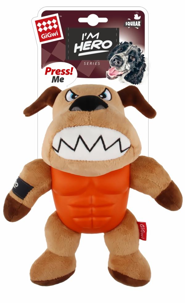 Dog Toys |   I’M Hero Armour Dog Plush Squeak Dog Dog Toys