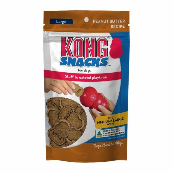 Dog Toys |   Kong Stuff’N Peanut Butter Snacks Large 300G Dog Dog Food & Treats