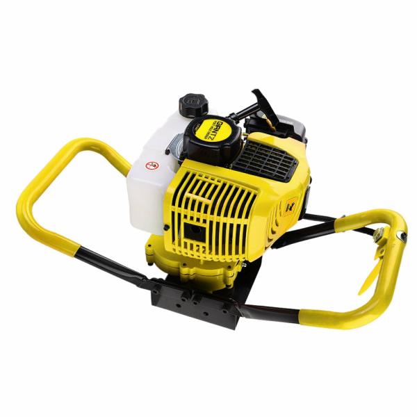 Garden Tools |   80Cc Post Hole Digger Motor Only Petrol Engine Yellow Garden Garden Tools