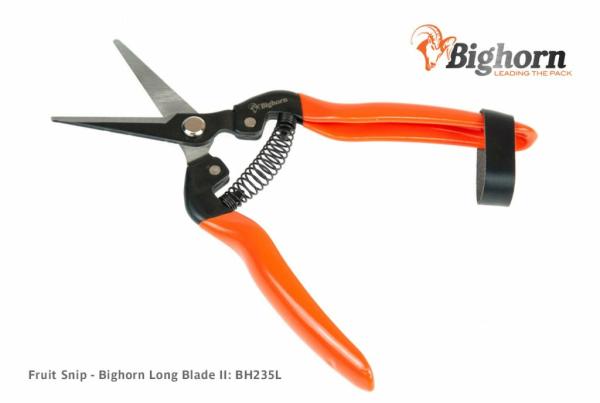 Garden Tools |   Bighorn Long Blade Fruit Snip Garden Garden Tools